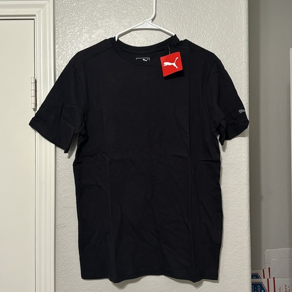 2 black and Royal blue PUMA united Blank Tees - Picture 3 of 7